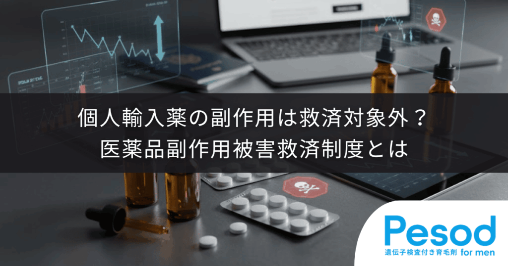 個人輸入薬の副作用は救済対象外？医薬品副作用被害救済制度とは